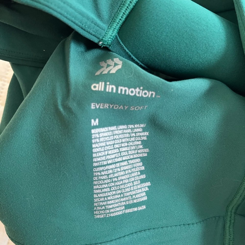 All in Motion Everyday Soft Medium Support Longline Sports Bra - 3 for 1 - Picture 4 of 8